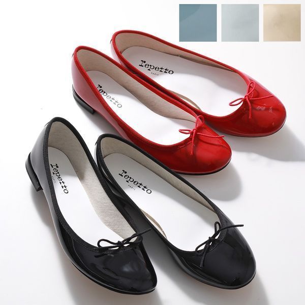 レペット V086V べべ バレエシューズ フラットパンプス (repetto
