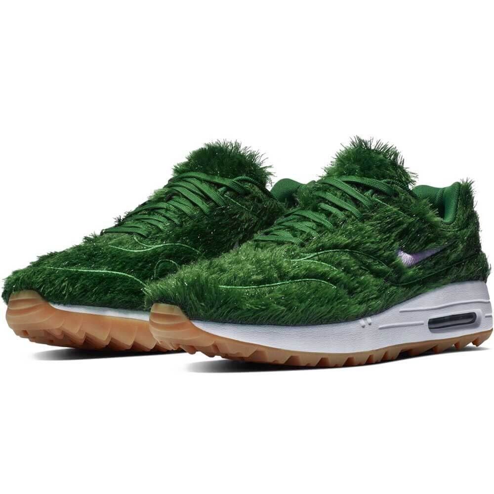 限定版 NIKE GOLF AIR MAX1 G NRG Grass 男性用ゴルフシューズ (Nike