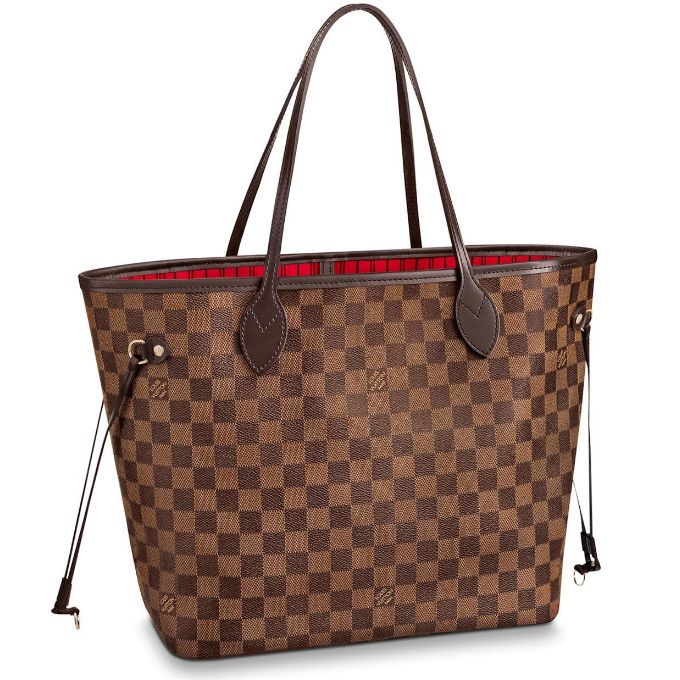 ルイヴィトン トートバッグ ダミエ ネヴァーフルMM N41358 (Louis