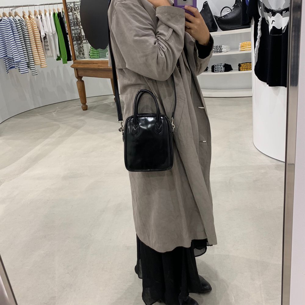 COMMEdesGARCONS 青山限定 吉田カバン ストラップ レザーバッグ (COMME