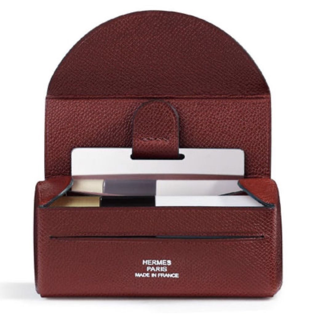 HERMESエルメス レザー製 リップスティックケース「ミロワール