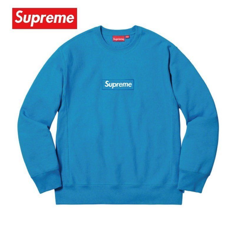 Supreme Box Logo Crewneck Royal シュプリーム トレーナー ロゴ