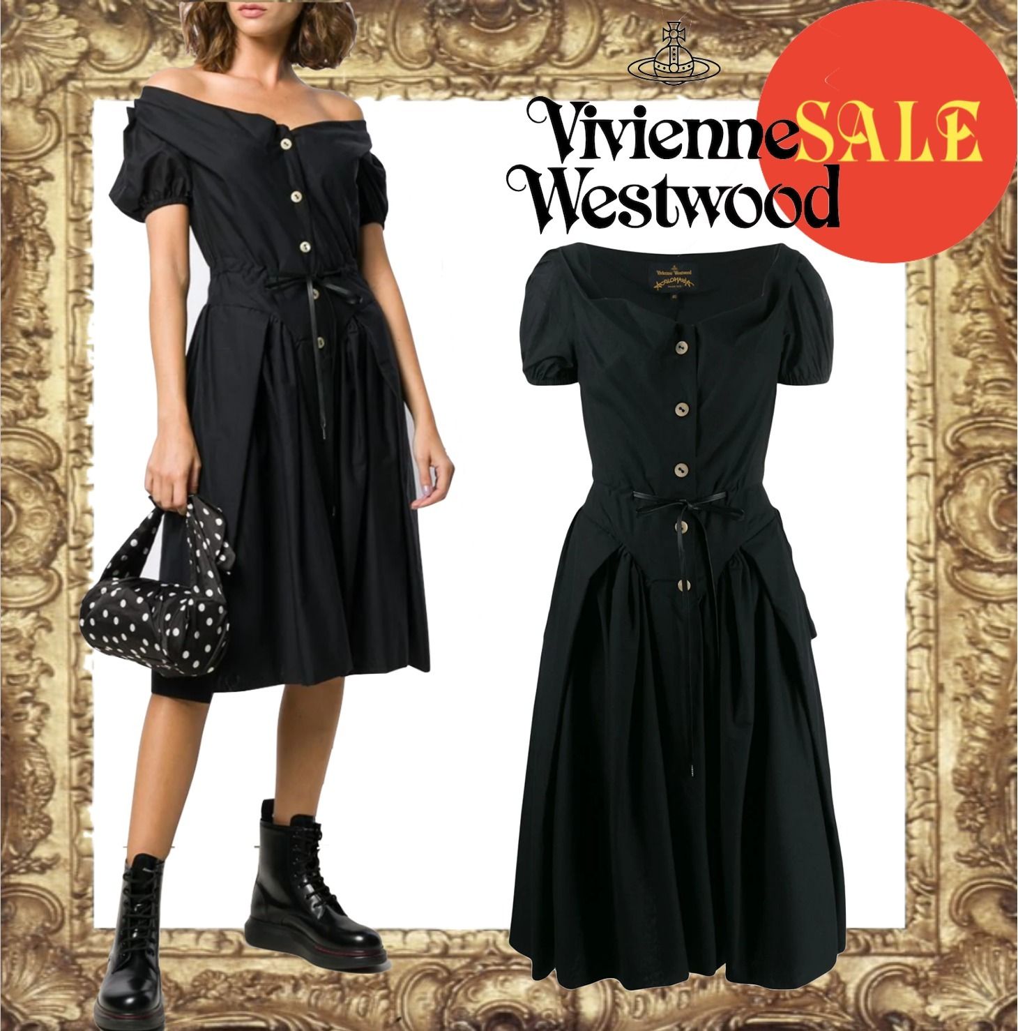 ☆SALE☆Vivienne Westwood SATURDAY ドレス 半袖ワンピース (Vivienne