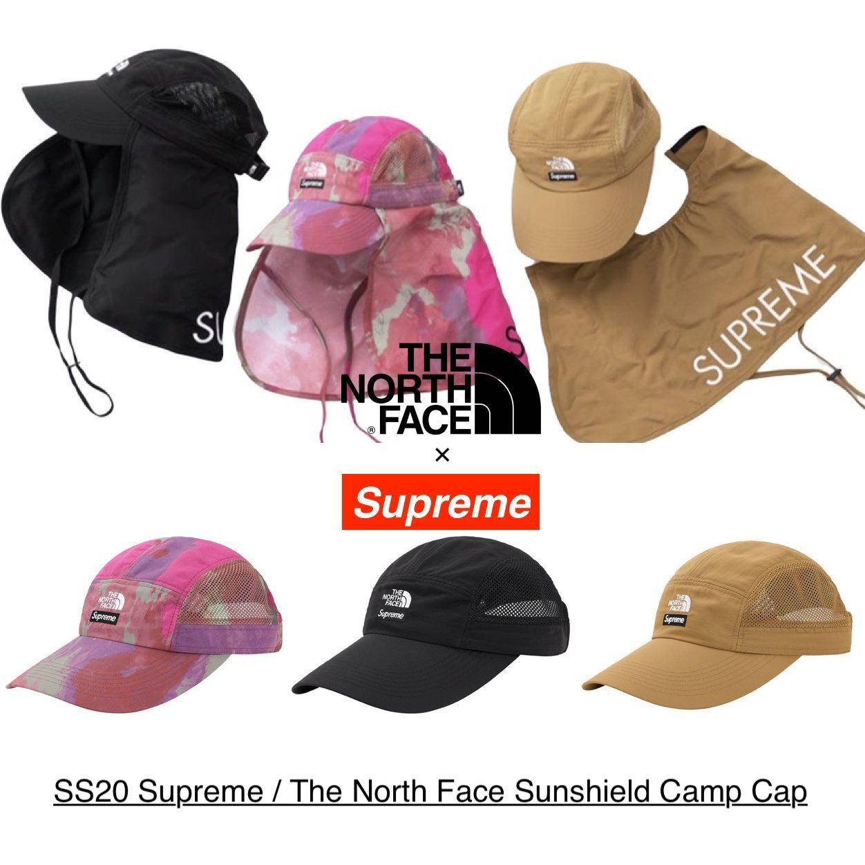 Supreme The North Face Sunshield Camp Cap - ノースフェイス