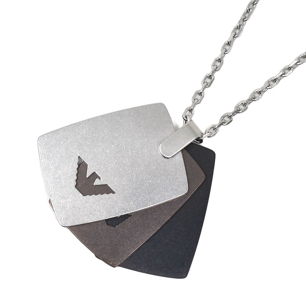 EMPORIOARMANI エンポリオアルマーニ/ネックレス ロゴ sea043 (EMPORIO