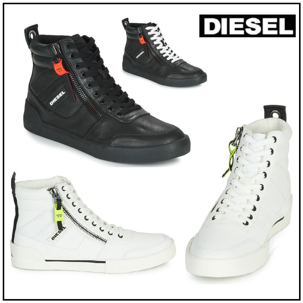 DIESEL】DVELOWS ハイカット レースアップ スニーカー ♪ (DIESEL