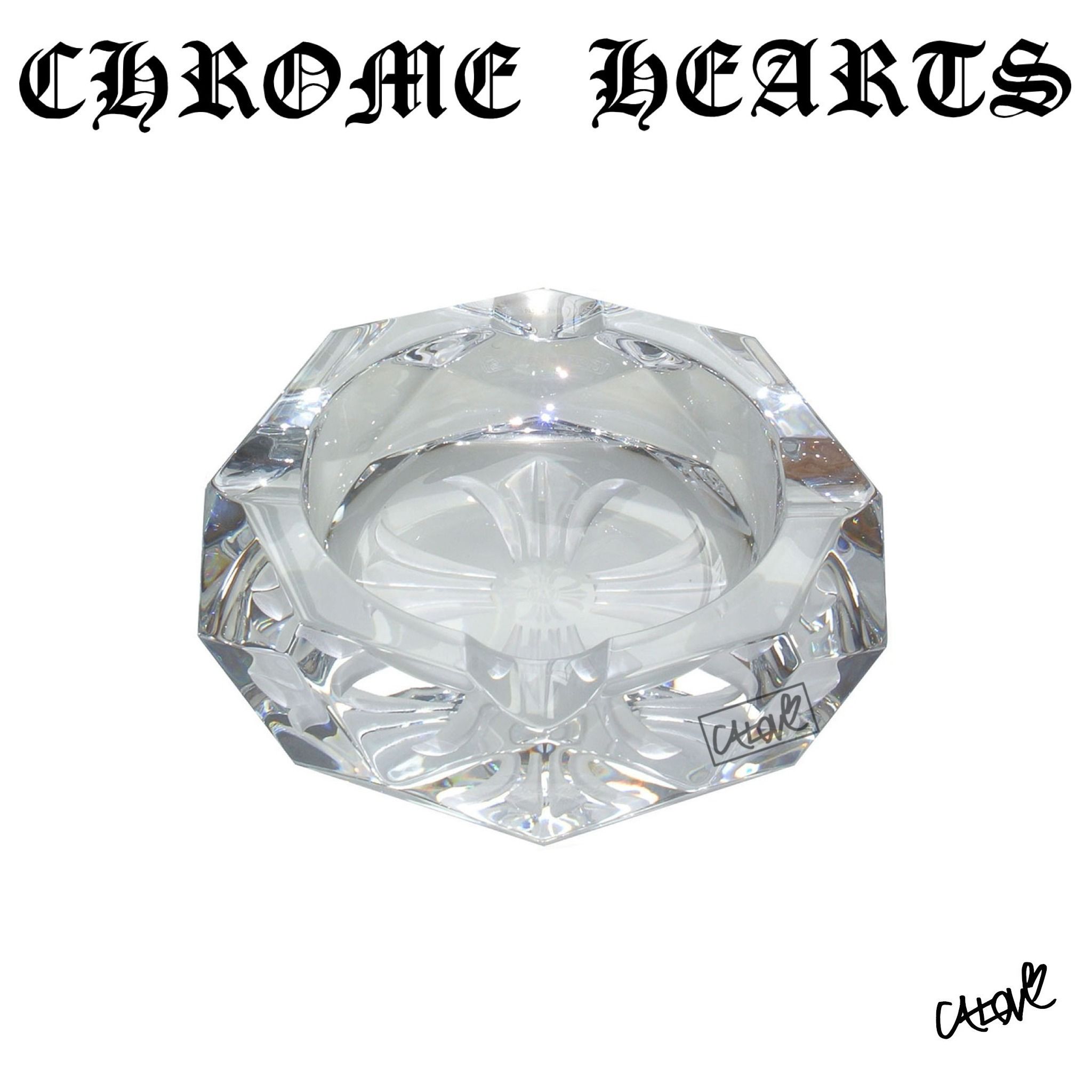 十クロムハーツ×バカラ【アッシュトレイ/Large 】◇◇コラボ (CHROME