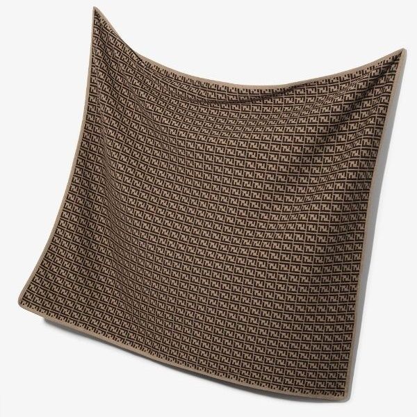 関税込 FENDI カシミア混 FFロゴ ブランケット (FENDI/おくるみ
