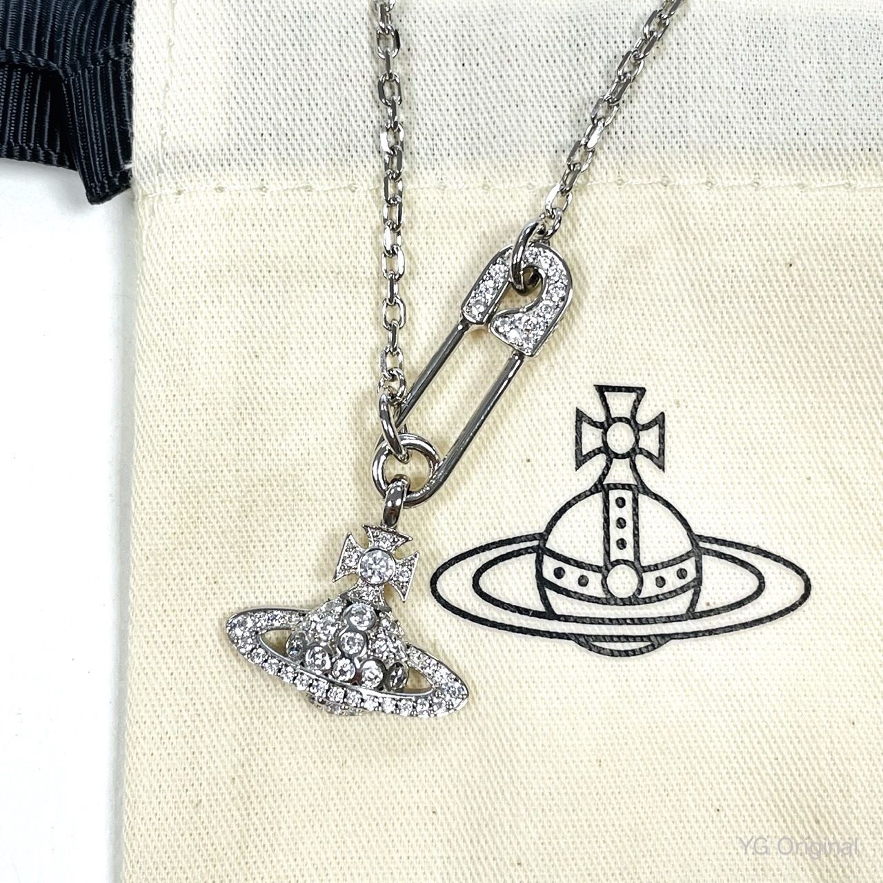 20/21新作☆vivienne westwood☆LUCRECE安全ピンネックレス (Vivienne