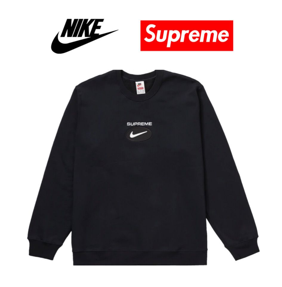 入手困難】Supreme Nike Jewel スウェットシャツ ブラック (Nike