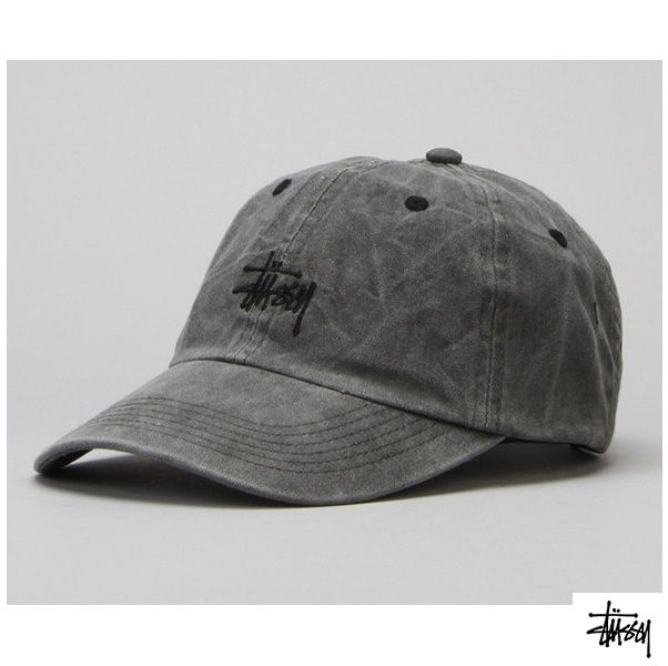 WANNA ONE着用☆STUSSY☆Smooth Stock Enzyme Wash Cap (STUSSY