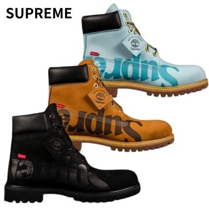 Supreme Timberland Big Logo 6-Inch Premium Waterproof Boot