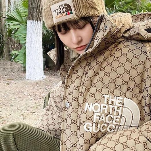 Gucci The North Face Print Jacket GG グッチ ダウンジャケット