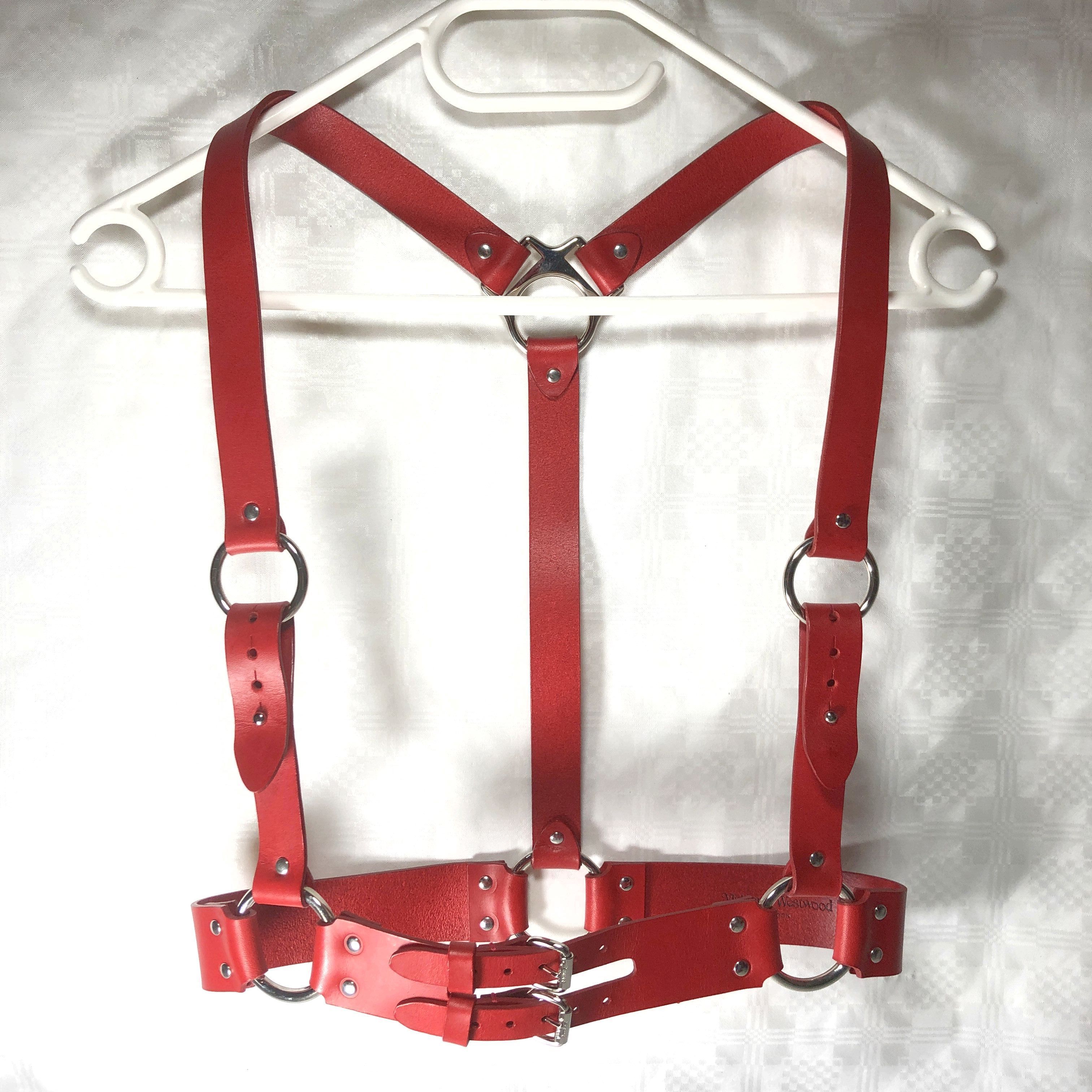 国内即発】Vivienne Westwood☆BONDAGE☆ハーネスベルト RED (Vivienne