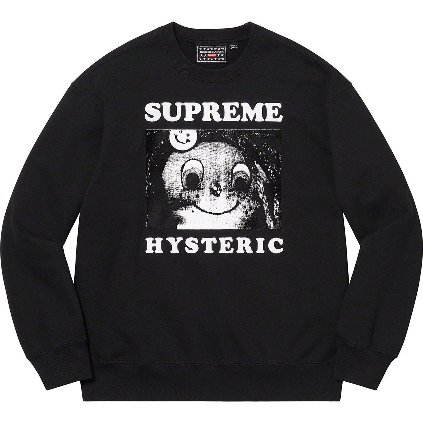 SS21 Supreme HYSTERIC GLAMOUR Crewneck ヒステリックグラマー