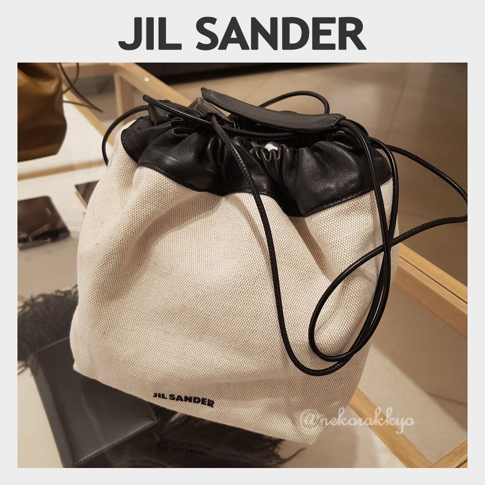 Jil sander☆Drawstring Crossbody Small☆巾着ポーチ☆送料込 (Jil