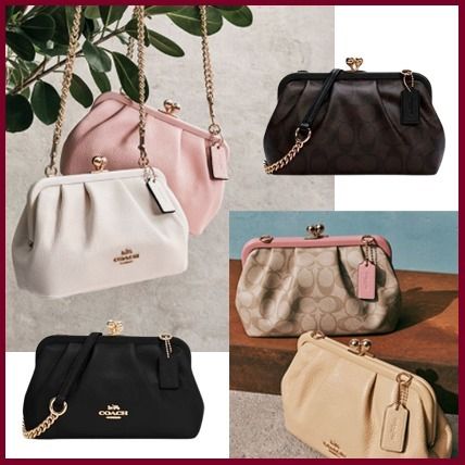 COACH】可愛い♪Nora キスロック クロスボディ☆ (Coach/ショルダー