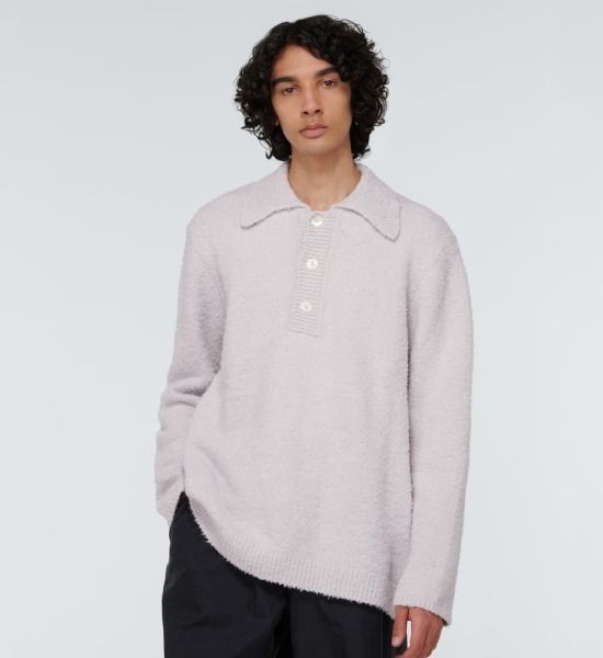 OUR LEGACY BIG PIQUET LAVENDER CLOUDY COTTON (OUR LEGACY/ニット