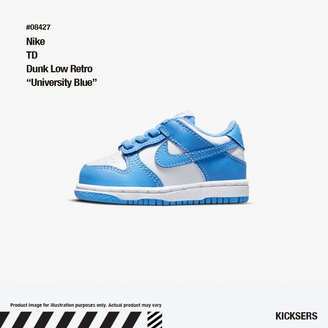 ベビー ダンク ブルー Nike TD Dunk Low “University Blue” (Nike