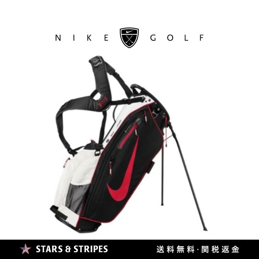日本未販売 NIKE GOLF Air Sport スタンドバッグ White/Black (Nike