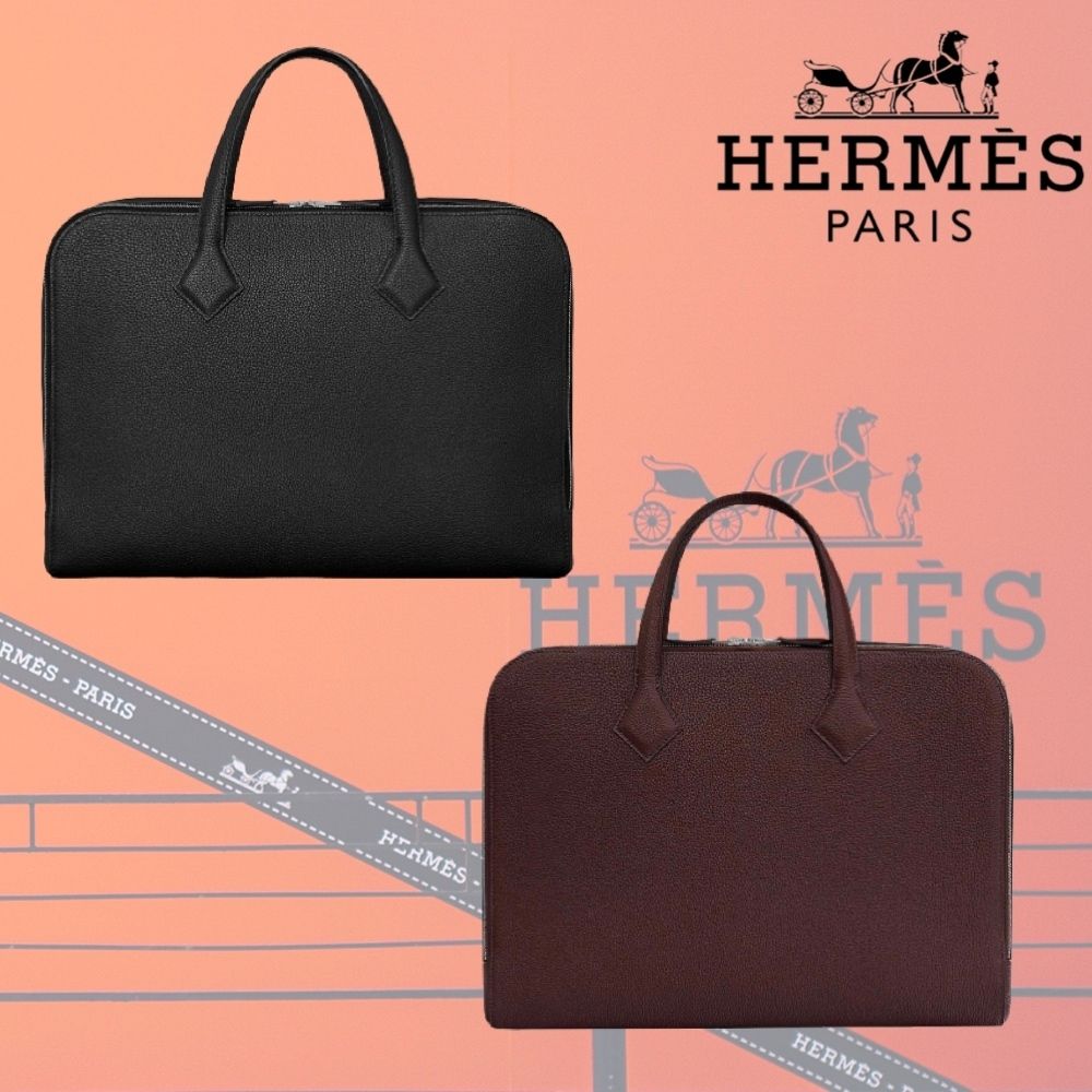 エルメススーツに合う大容量ブリーフケースビジネスバック (HERMES