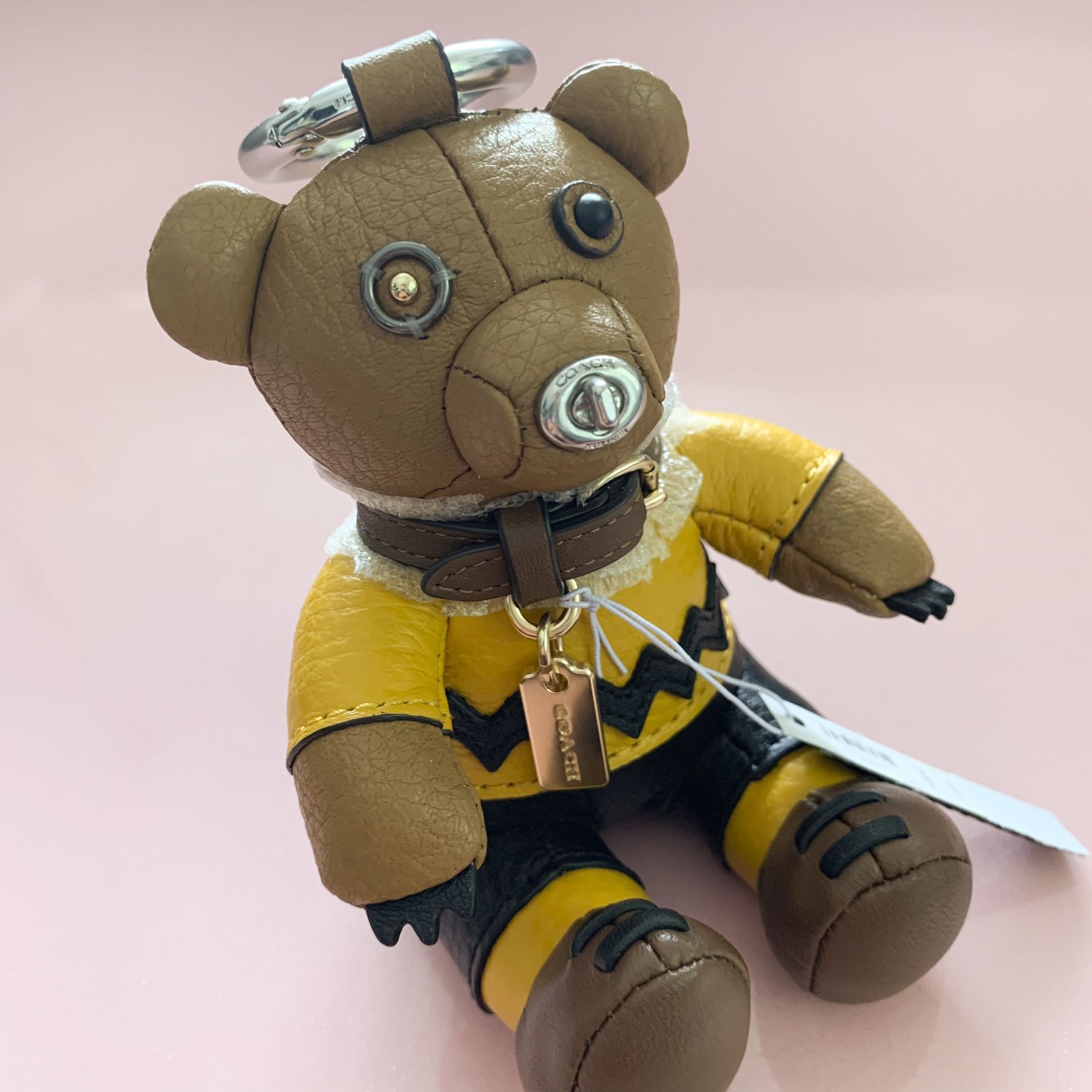 COACHxスヌーピー】○超プレミア♪○PEANUTS お人形チャーム (Coach