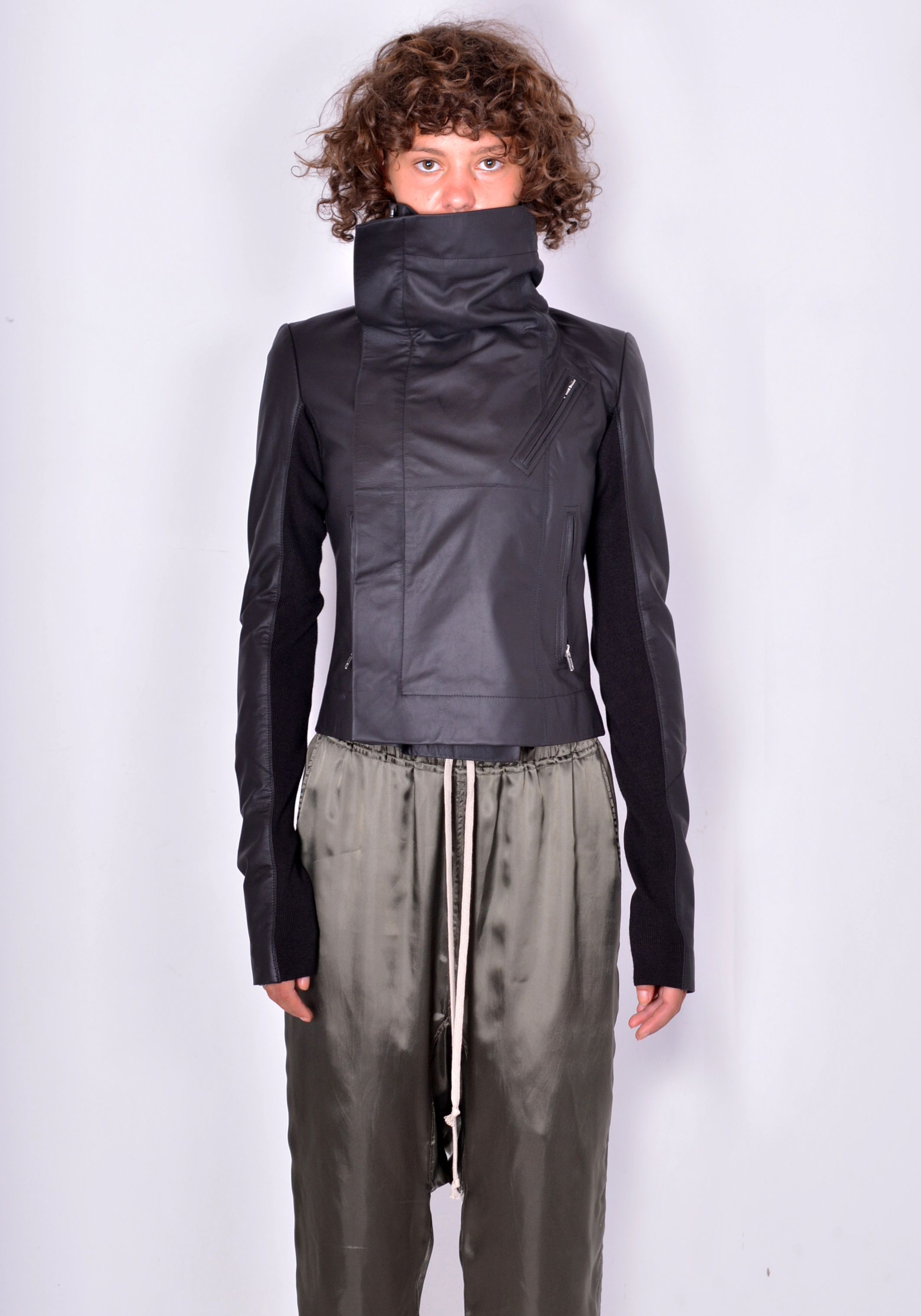 正規店出品】RICK OWENS CLASSIC BIKER JACKET BLACK (RICK OWENS