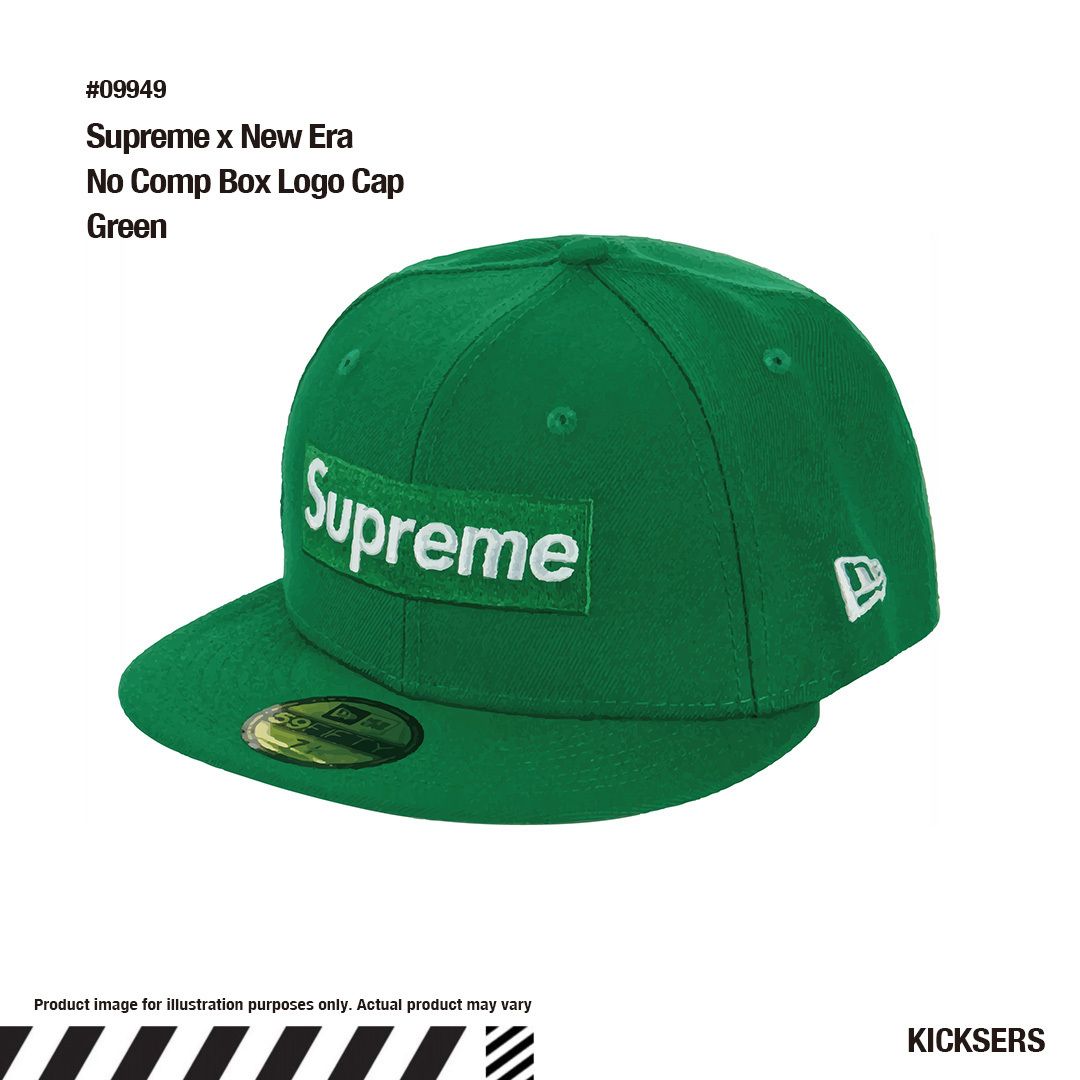 ニューエラ ボックスロゴ Supreme New Era No Comp Box Logo Cap