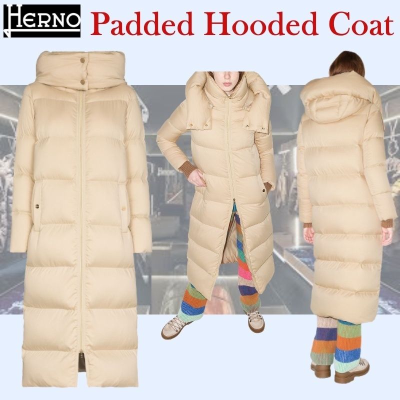 ◇HERNO(ヘルノ) Arendelle フーデッド パデッドコート (NEPA/ダウン