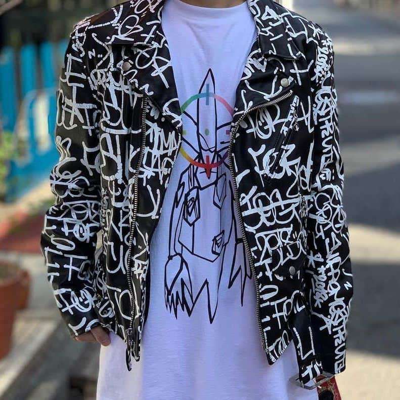 Supreme Comme des Garcons SHIRT Schott Leather Jacket (Supreme