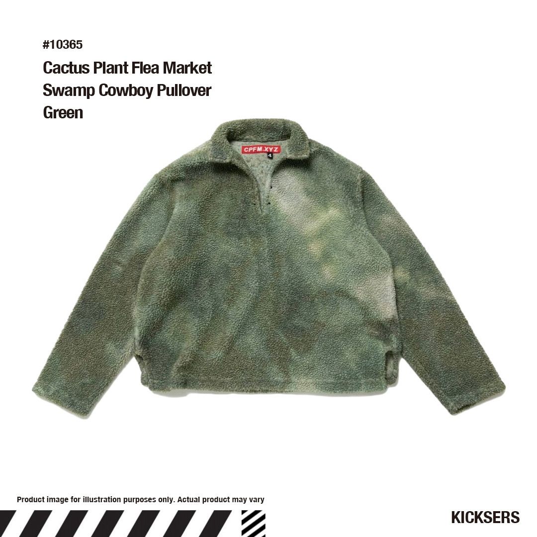 シーピーエフエム フリース CPFM Swamp Cowboy Pullover Green (HUMAN