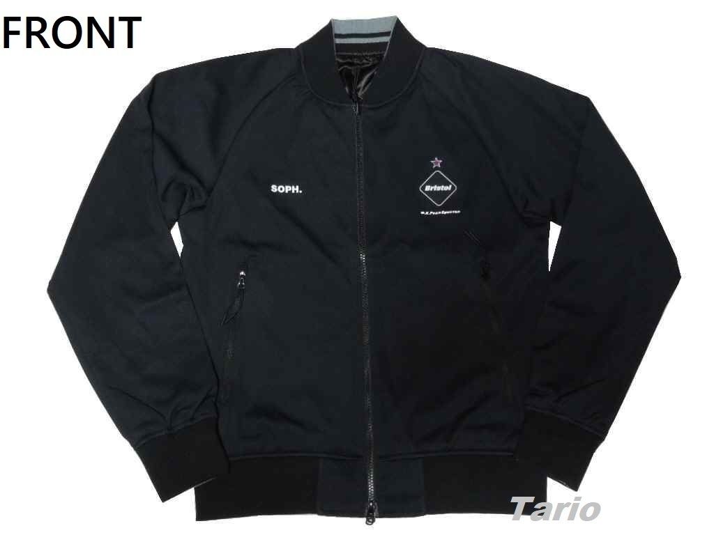送料込！F.C.R.B. REVERSIBLE PDK JACKET リバーシブル 黒 S (F.C.Real