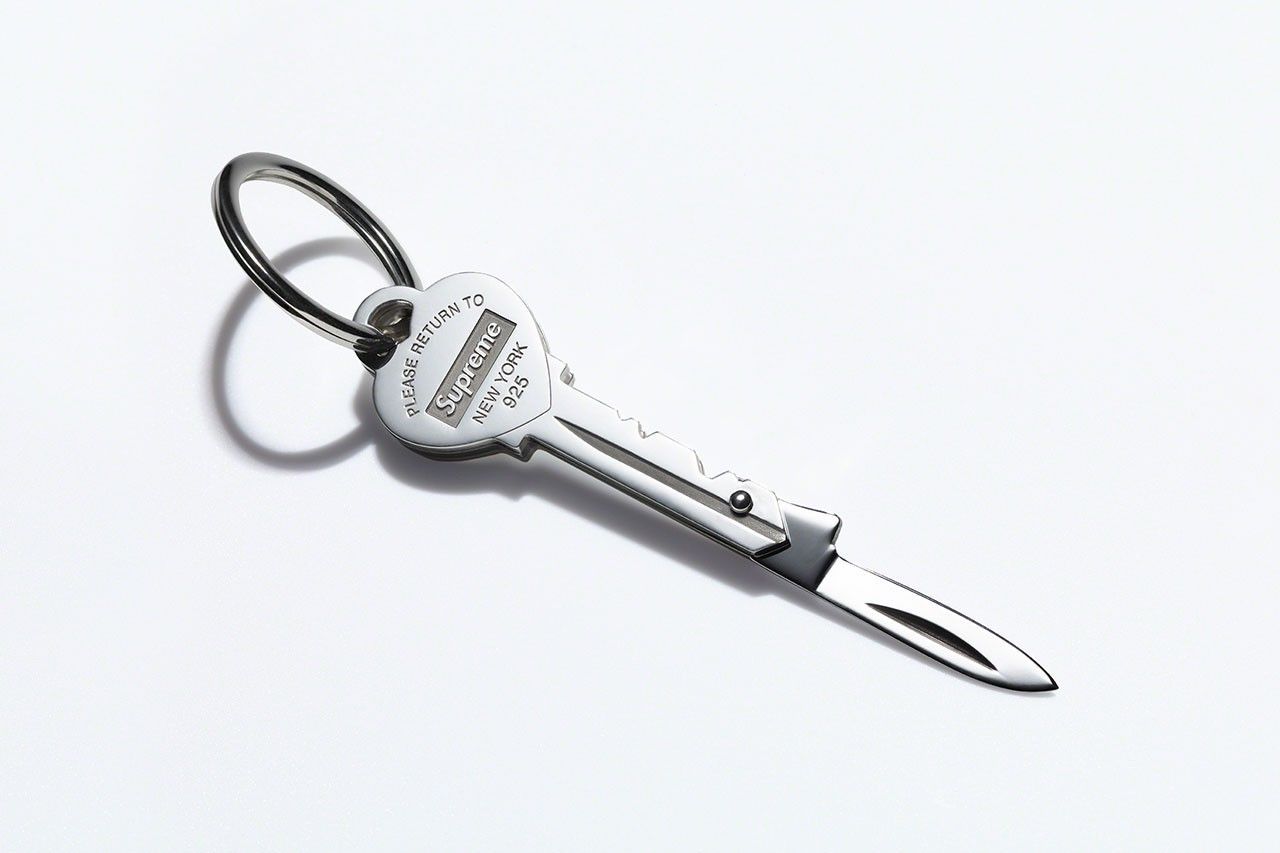 Supreme Tiffany & Co. Heart Knife KeyRing ティファニー キー