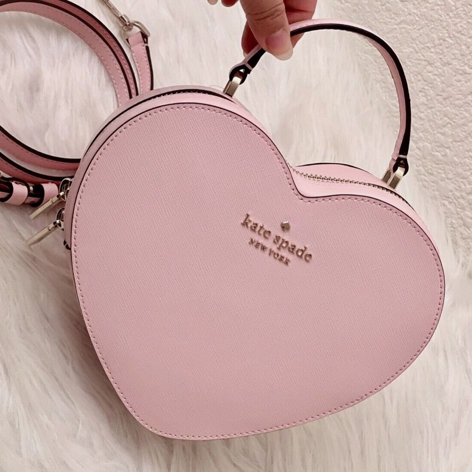 セールkate spade Love Shackハート型レザー2wayクロスボディ (kate