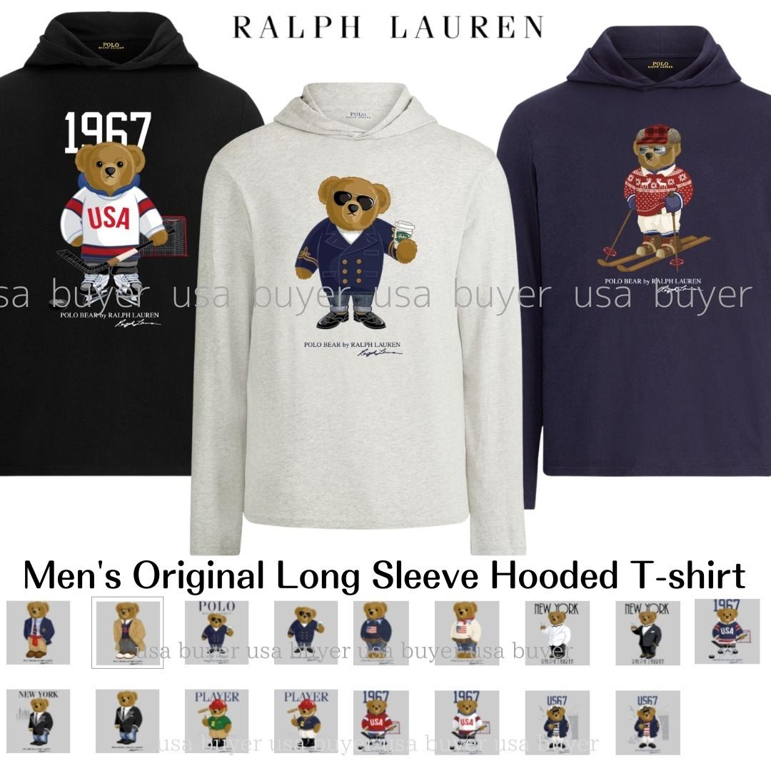 人気【ラルフローレン】カスタマイズ・ポロベア Men'sフーディー (POLO