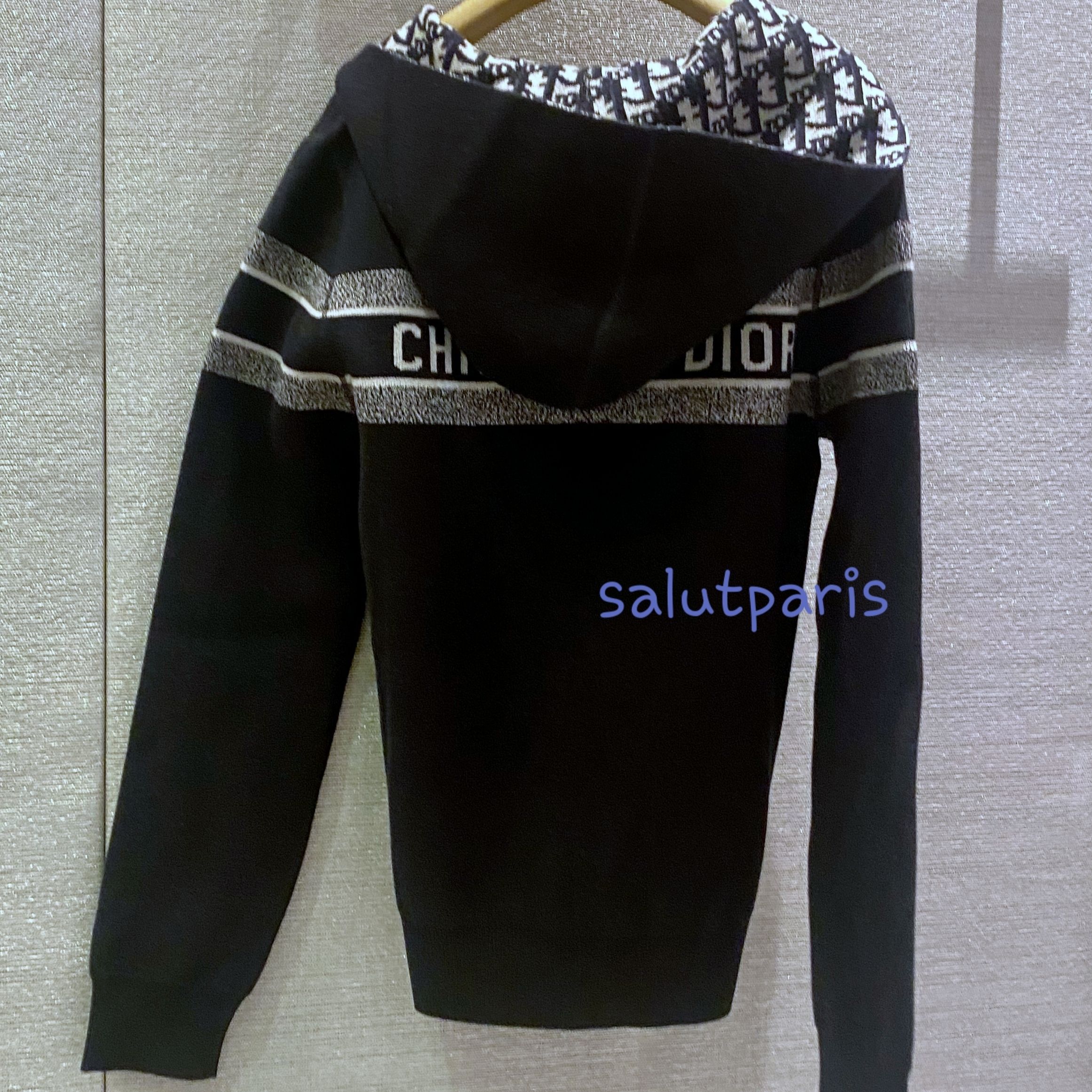 DHL送料込*ディオール*オブリークリバーシブルニットパーカー (Dior