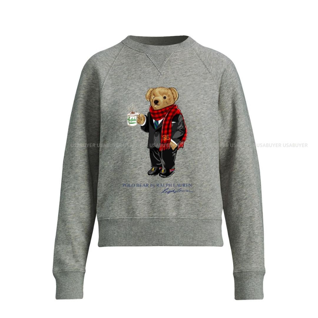 新作【ラルフローレン】大人気ポロベア フリース 長袖スウェット (POLO