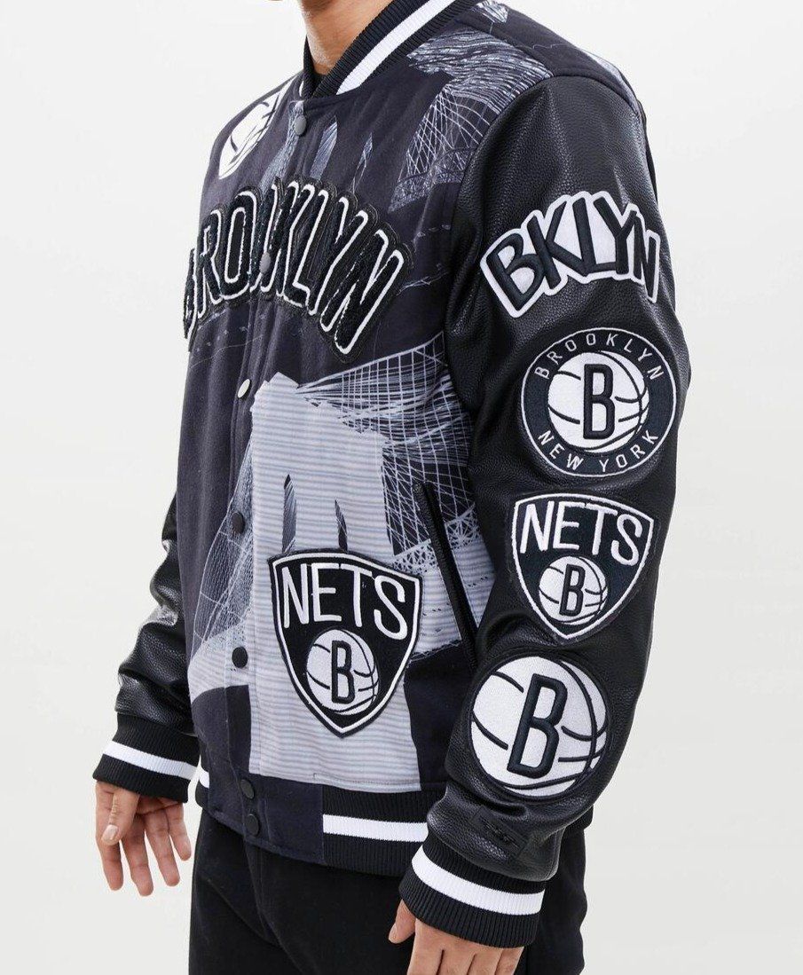 Mitchell&Ness NBA ブルックリン ネッツ リミックス ジャケット