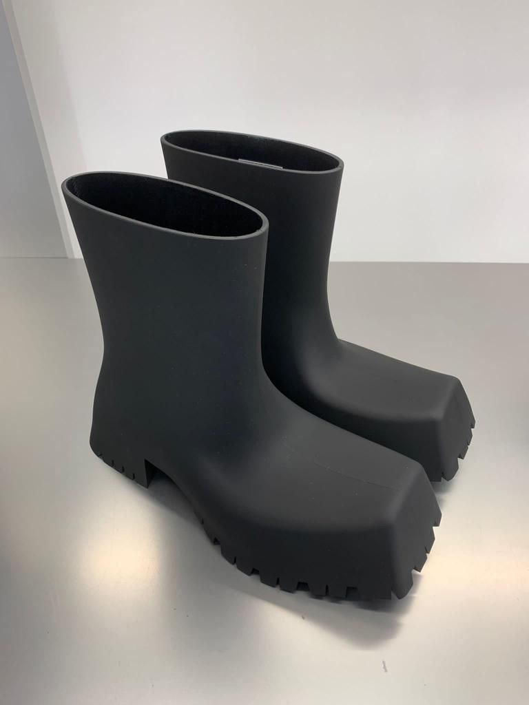 BALENCIAGA】Trooper Rubber ブーツ ラバー ブラック (BALENCIAGA
