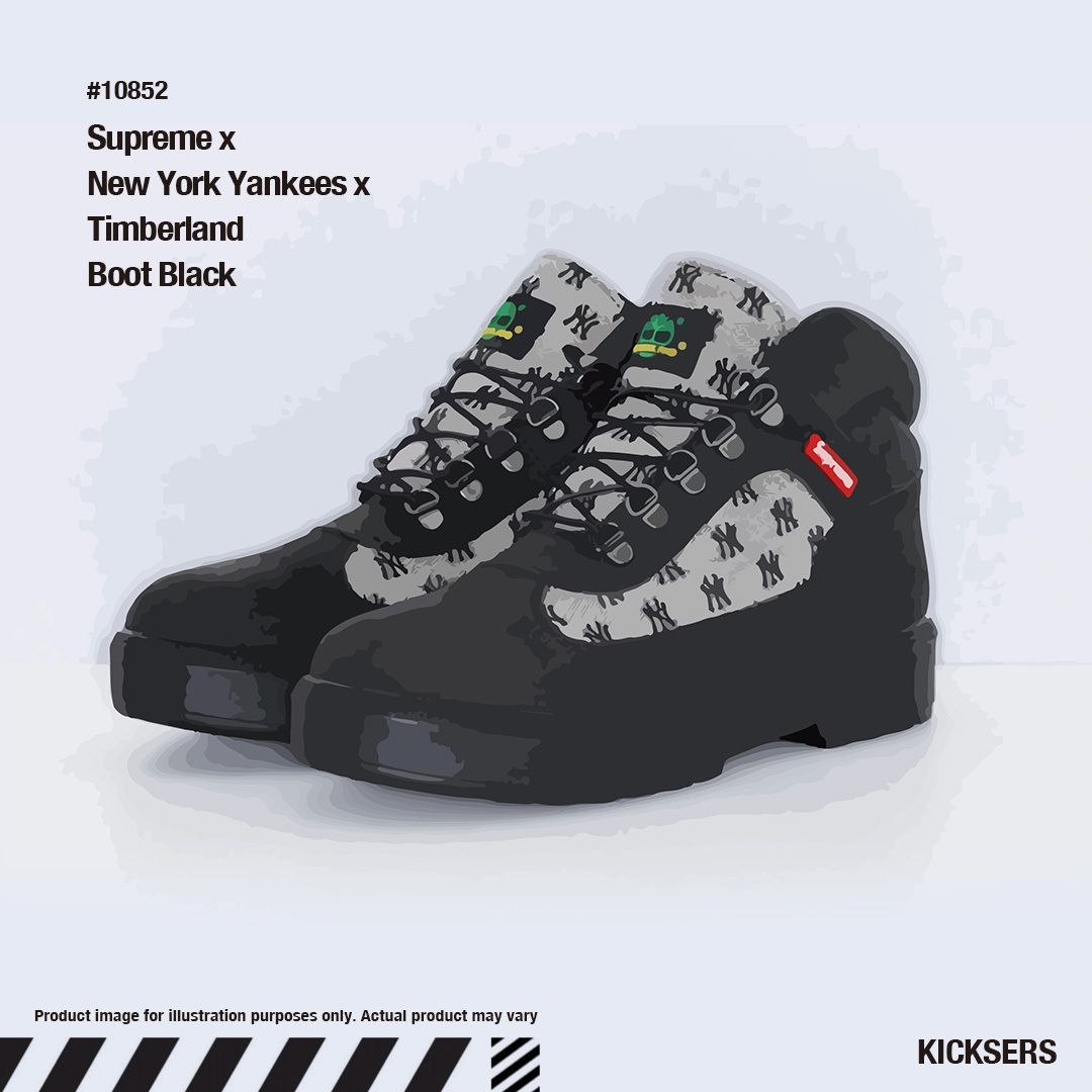 ティンバーランドSupreme x NY Yankees x Timberland Boot Black