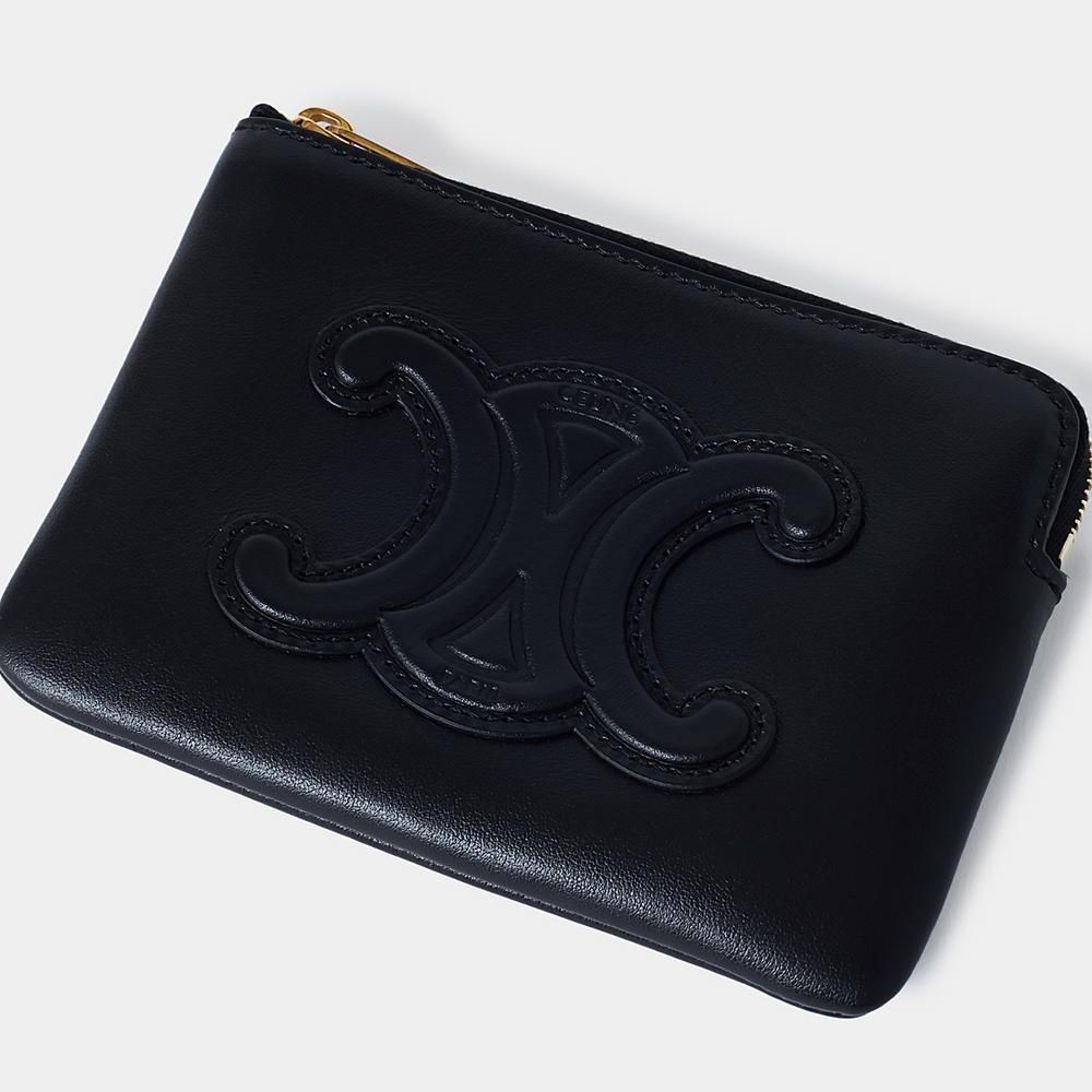 CELINE ☆ コイン＆カードポーチ / スムースカーフスキン (CELINE