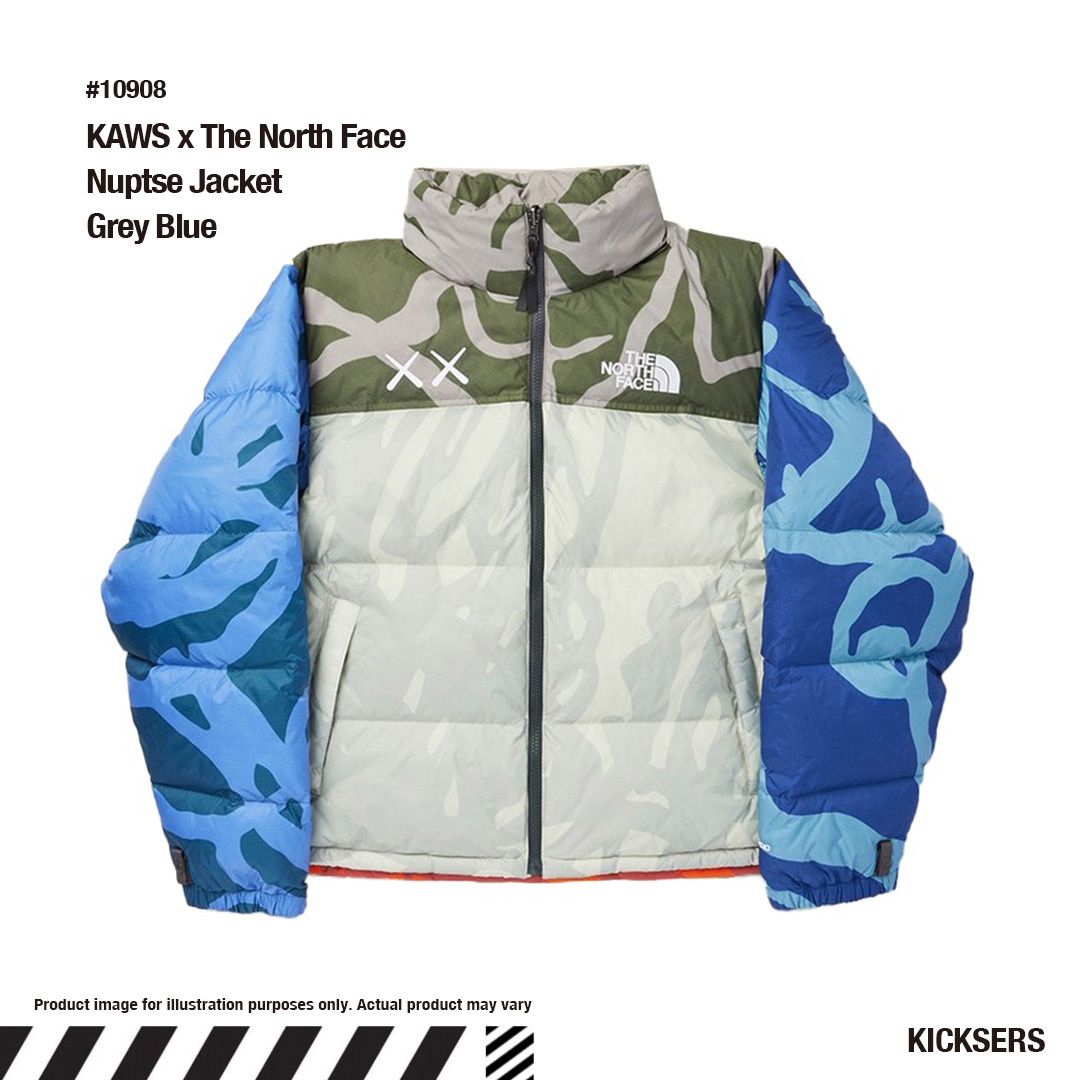 ノース カウズ ヌプシ KAWS The North Face Nuptse Jacket Grey (THE