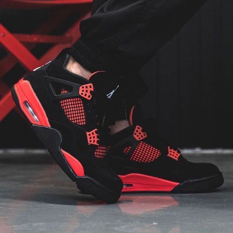 Nike Air Jordan 4 Red Thunder Crimson ナイキ エアジョーダン4 (Nike
