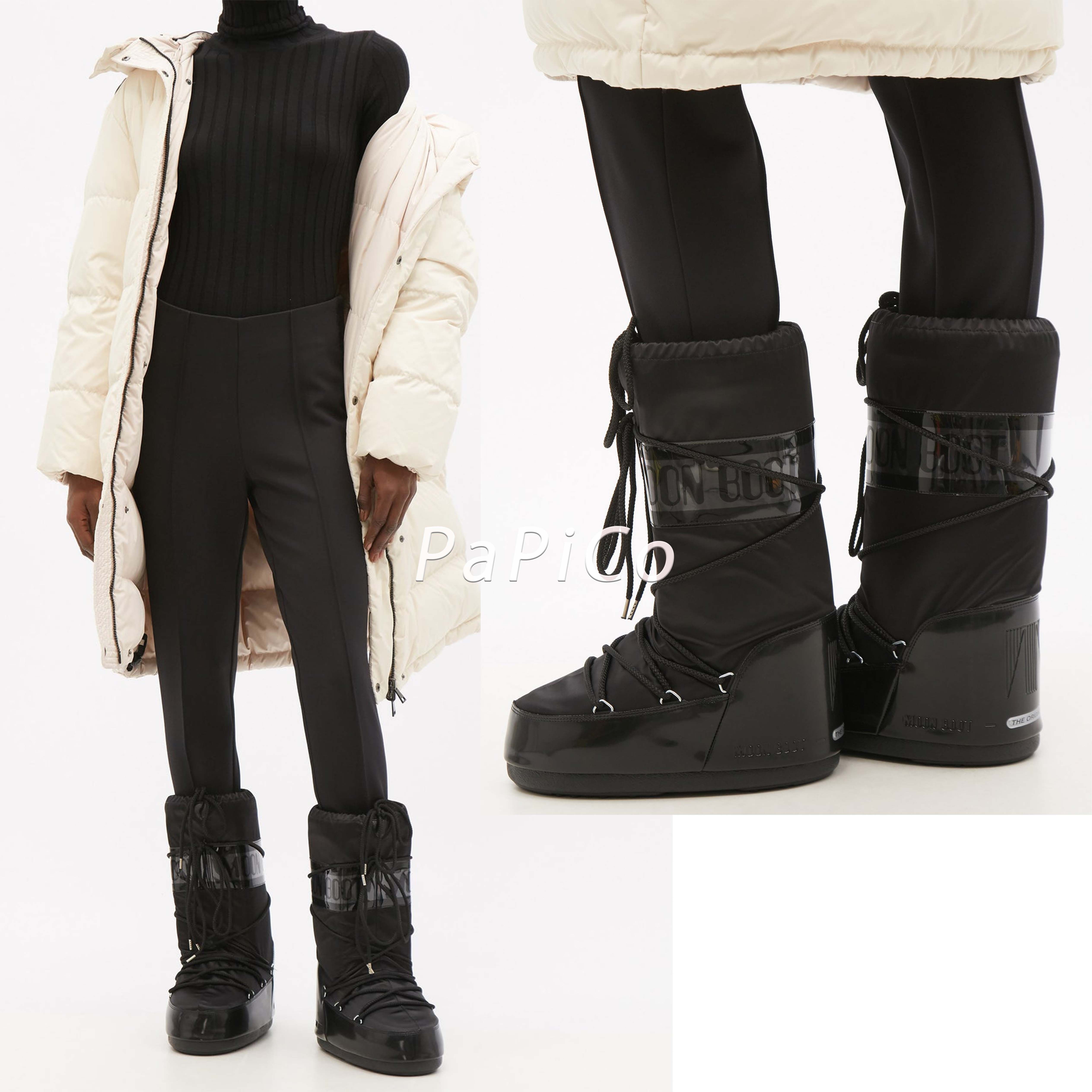 関税送料込】MOON BOOT アイコン ナイロン スノーブーツ (MOON BOOT