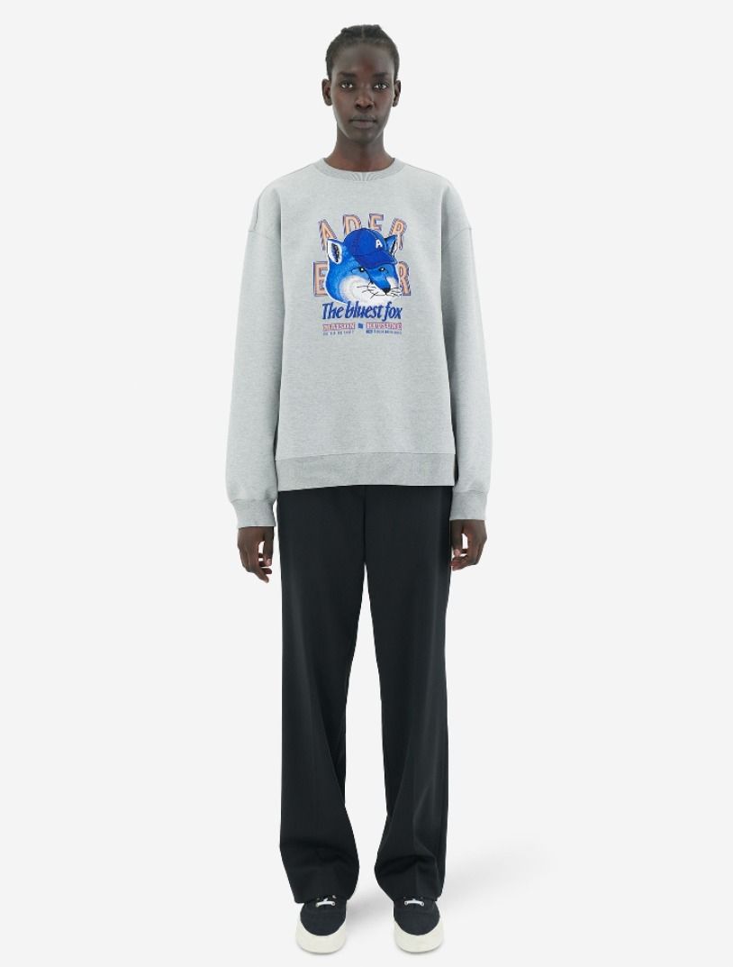 ☆【Adererror x MAISON KITSUNE】☆Bluest Fox Sweatshir.t