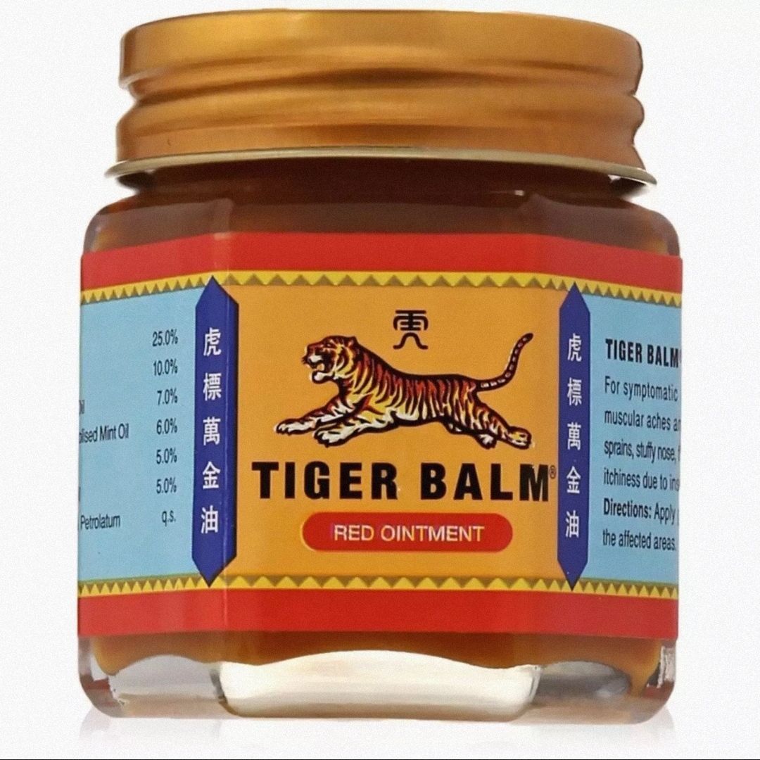 タイガーバーム ☆3個セット☆赤 30g. Tiger Balm Red (TIGER BALM