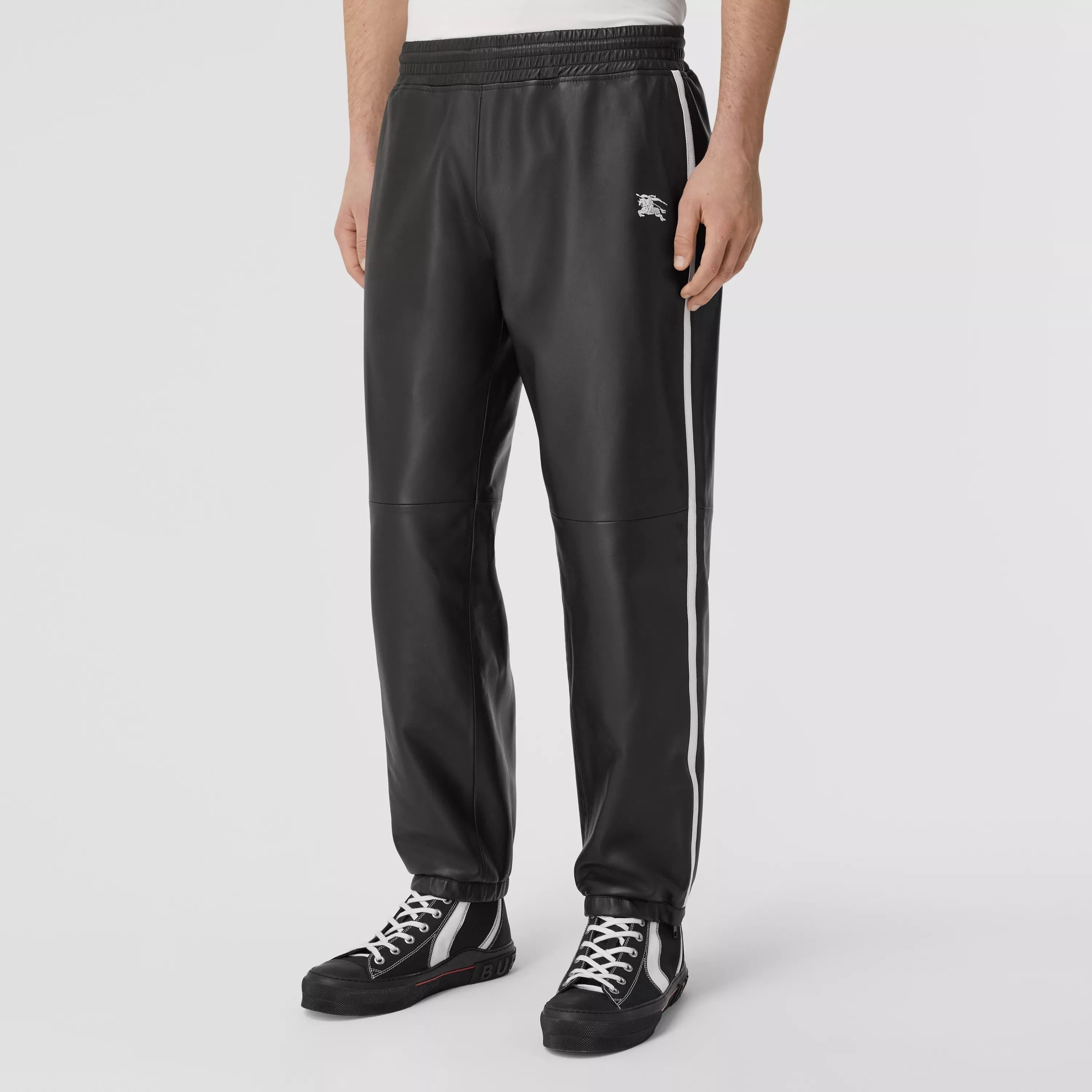 Supreme Burberry Leather Track Pant バーバリー レザーパンツ