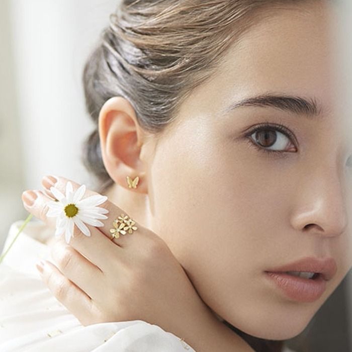 国内直営店】☆AHKAH☆アンパピヨンブリリアン ピアス (AHKAH/ピアス