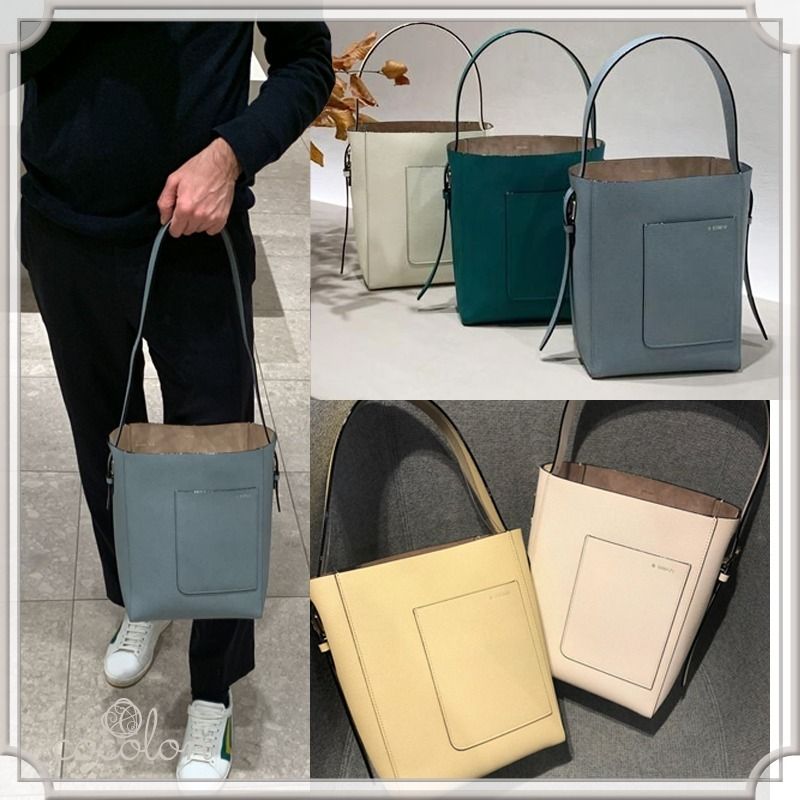 Valextra] ヴァレクストラ バケットバッグ スモール (Valextra