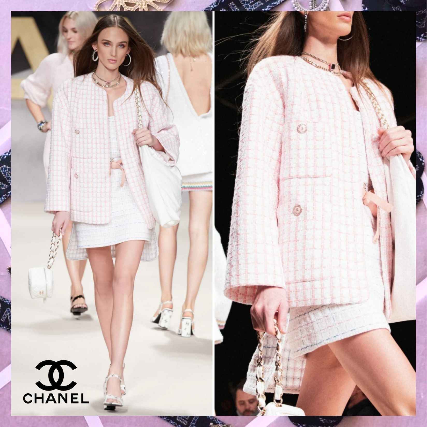 22SS☆即納！ 【CHANEL シャネル】 ジャケット ツイード 関税込